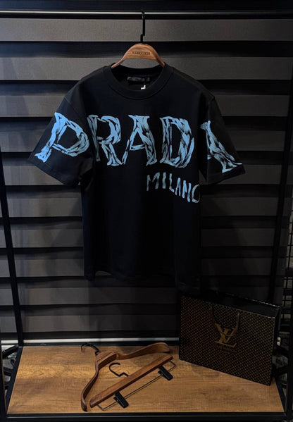 T- SHIRT Prada Azzurro