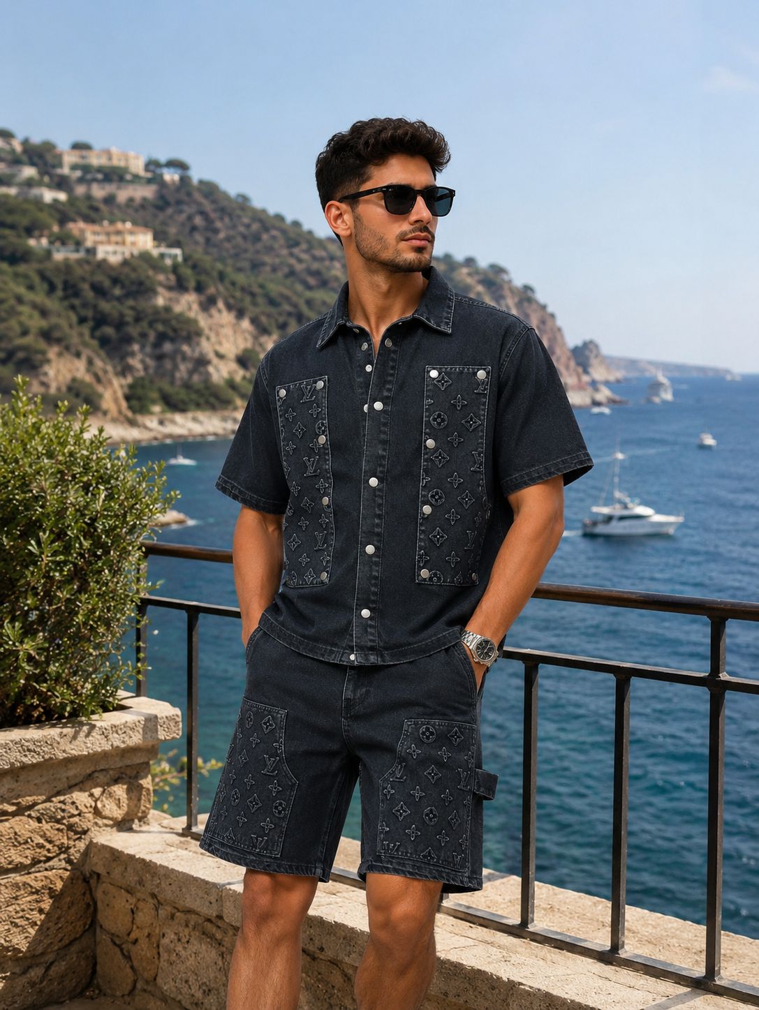 Coordinato LV Jeansato