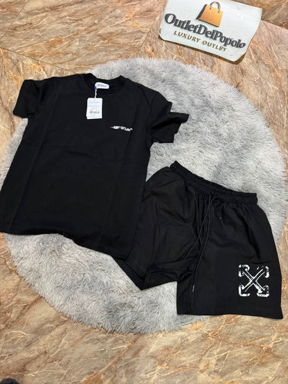 T-Shirt + Costume Off White