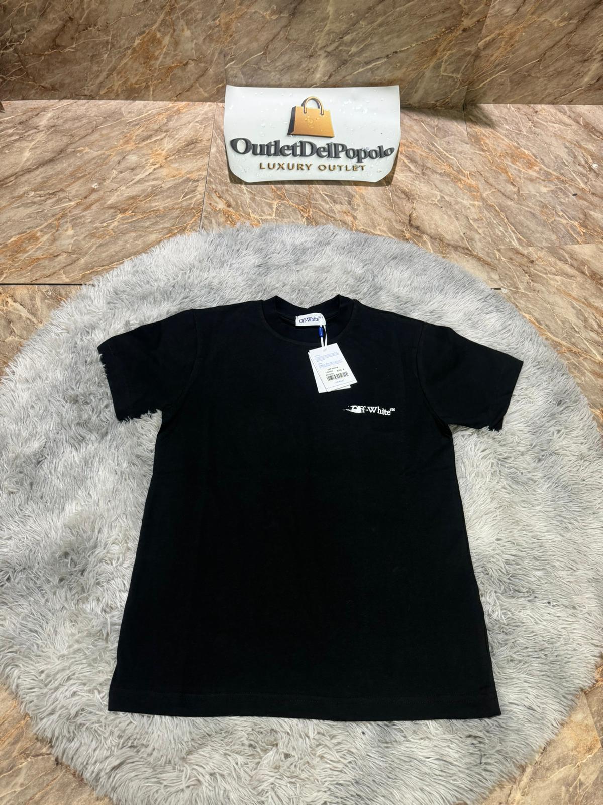 T-Shirt Off WhiteBlack