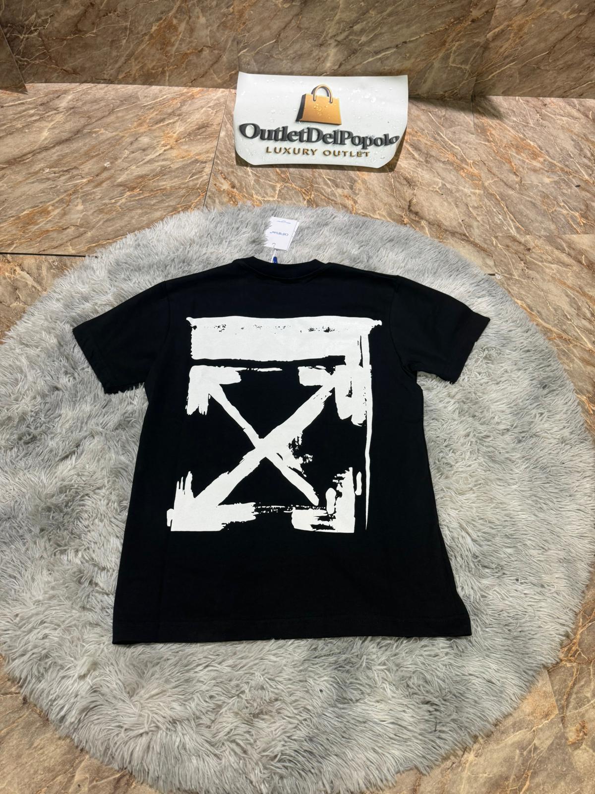 T-Shirt Off WhiteBlack