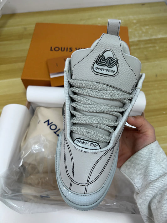 Sneakers LV Skate Grigia